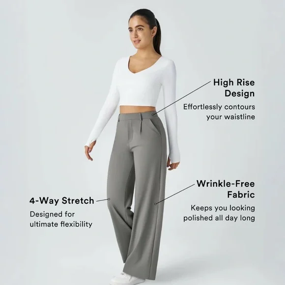 Halara Flex High Wasted Pants - Picture 2 of 4